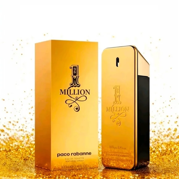Paco Rabbane 1 Million EDT 3.4fl Oz Bottle Large Size New In Box Mens - Picture 3 of 8